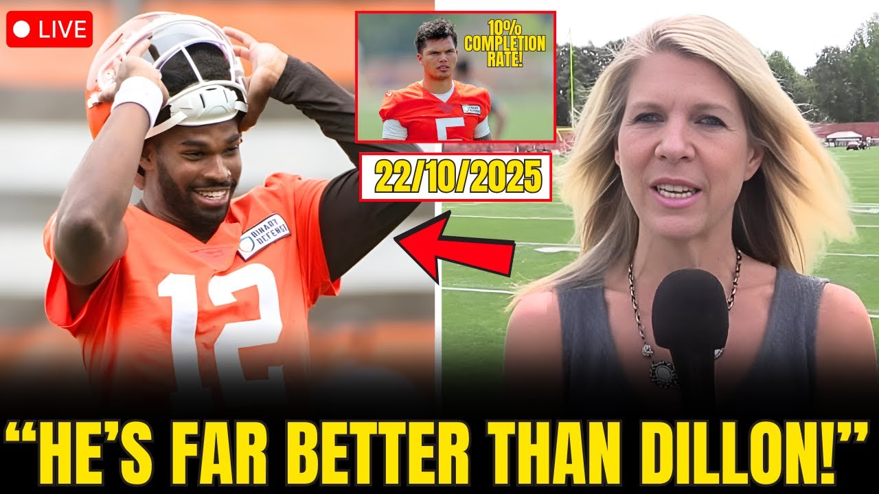 Мэри Кей Кэбот НЕ СДЕРЖАЛАСЬ в точности квотербека Шедера Сандерса против Диллона Габриэля!