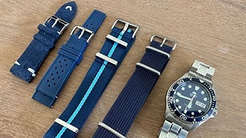 Several Strap Options for the Orient Ray 2 Blue FAA02005D: CNS & Watch Bands & BluShark Watch Straps