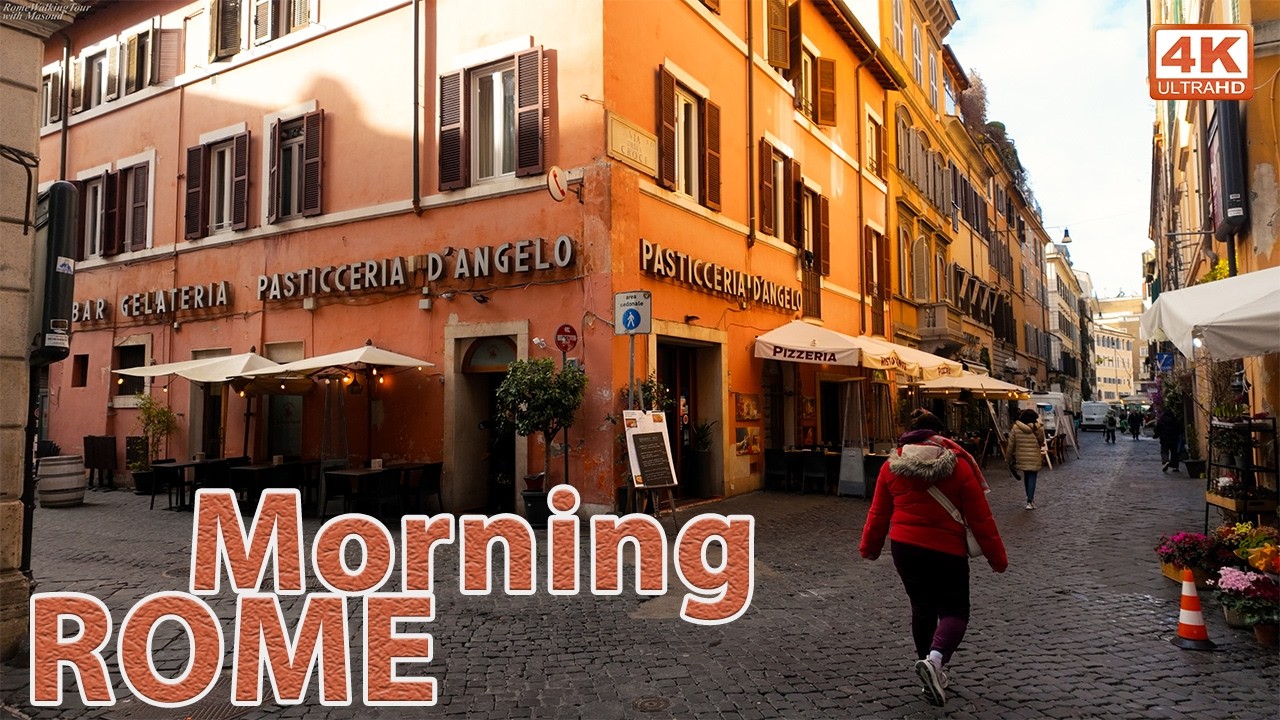 Rome, Italy 🇮🇹 | Early Morning Walk | 10 February 2026 | 4K