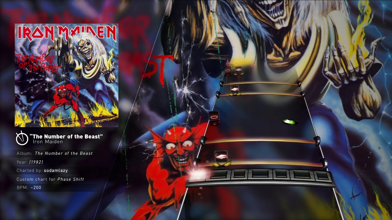 Iron Maiden - The Number of the Beast (Drum Chart)