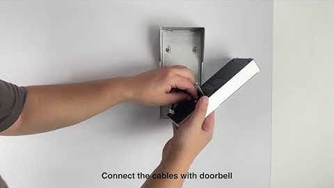 How to Install the TMEZON  4-Wire Intercom System? Model: MZ-IP-V728TW+MZ-VDP-NE160