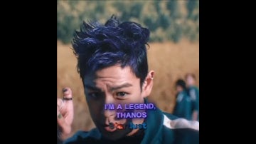 I’m a legend Thanos #squidgame2 #squidgameseason1 #kdrama #squidgames2 #squidgamefans #netflix