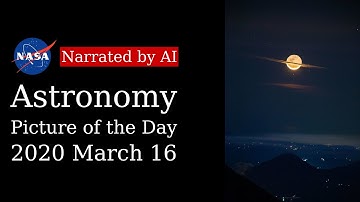 APOD: 2020-03-16 - A Moon Dressed Like Saturn (Narrated by Emma)