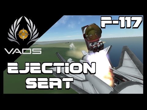 EJECTION SEAT for the F - 117 Kerbal Space Program Fighter Jet