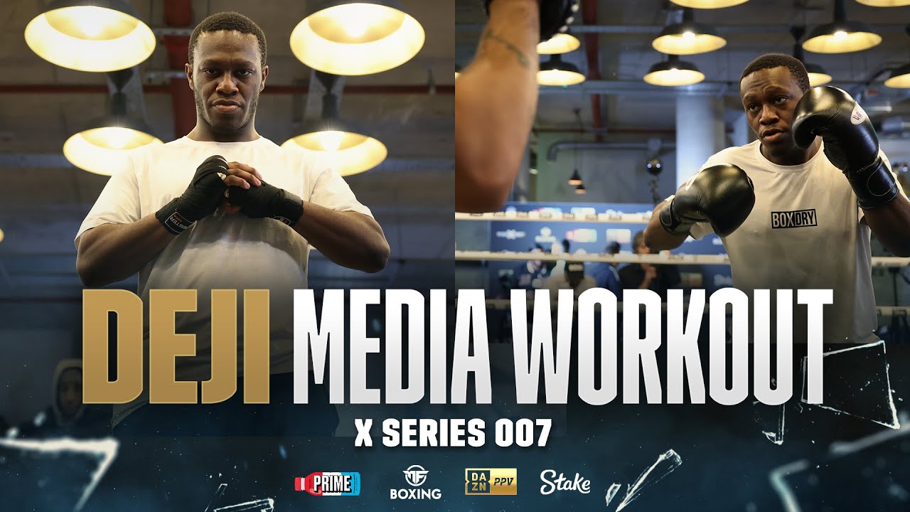 DEJI FULL MEDIA WORKOUT - Deji vs Swarmz X Series 007