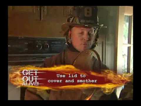 Get Out Alive How to Extinguish a Kitchen FIre