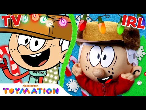 Merry Christmas w/ the Loud House Puppets! | 11 Louds a Leapin' | Toymation
