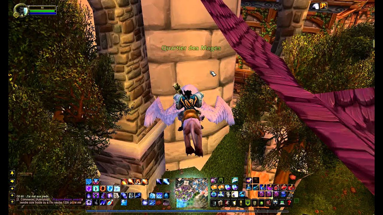 Comment passer sous la map d'hurlevent 4.3.4  Get under stormwind 4.3