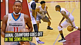 Jamal Crawford Pulls Up Late & STILL COOKS Everyone at His Pro Am! Semi-Finals Full Highlights!