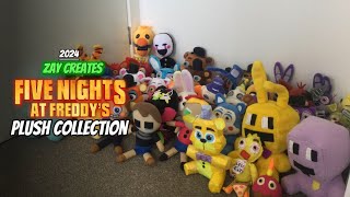 Zay Creates: 2024 FNAF Plush collection! [30+ plushies!]