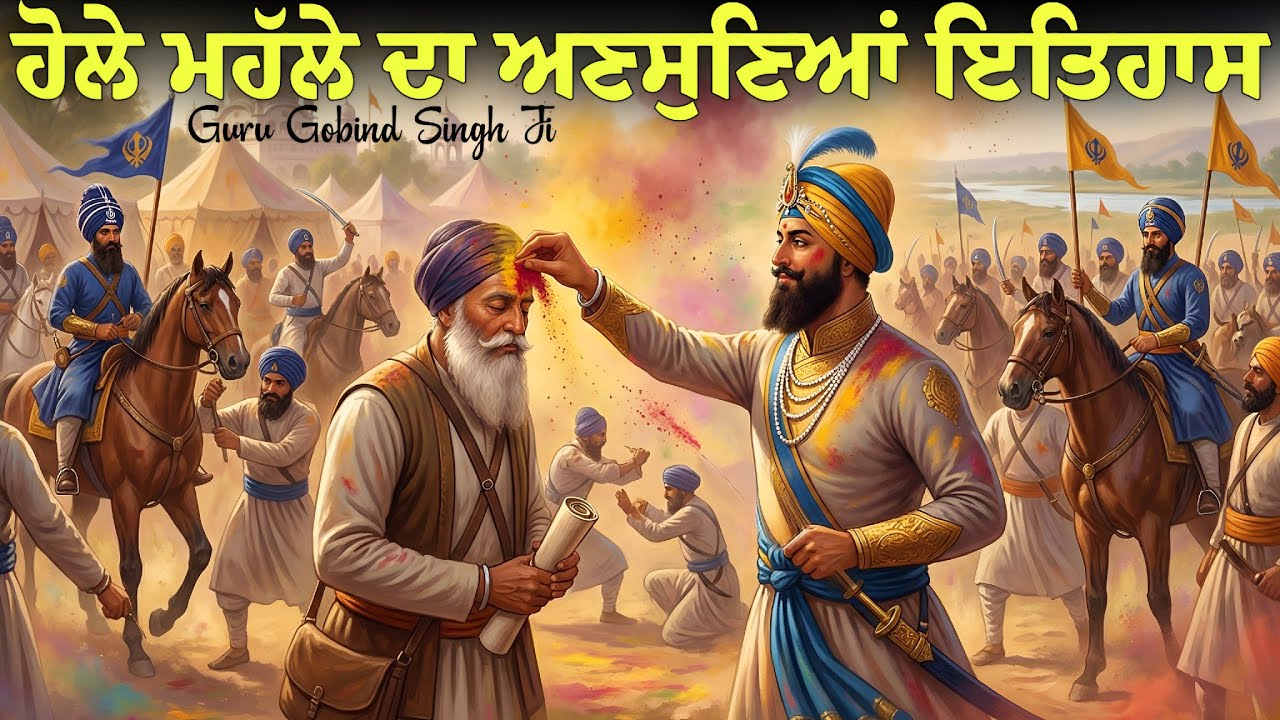 ਹੋਲੇ ਮਹੱਲੇ ਦਾ ਅਣਸੁਣਿਆਂ ਇਤਿਹਾਸ || Guru Gobind Singh J & Bhai Nand Lal Ji || Hola Mohalla 2026