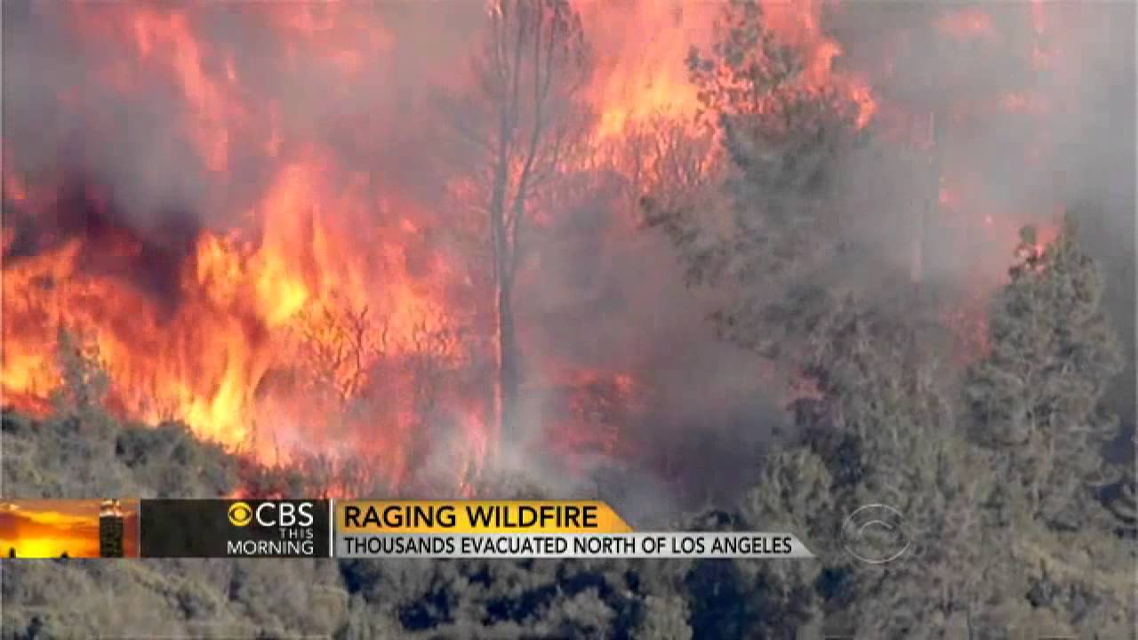 Powerhouse wildfire forcing thousands to evacuate