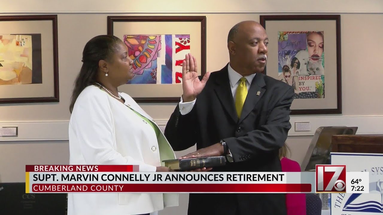 Cumberland County superintendent announces retirement - YouTube