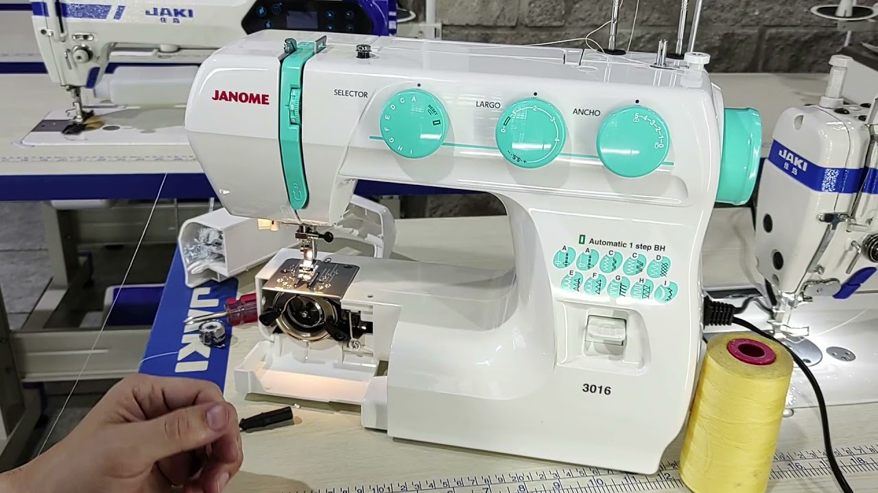 JANOME PROBLEMAS FRECUENTES