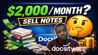 Docsity Review Can You Really Make Money Selling Study Notes Online?