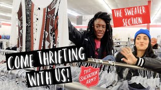 THRIFTING EACH SECTION OF THE THRIFT STORE Come Thrifting With Us VEGAS|#ThriftersAnonymous