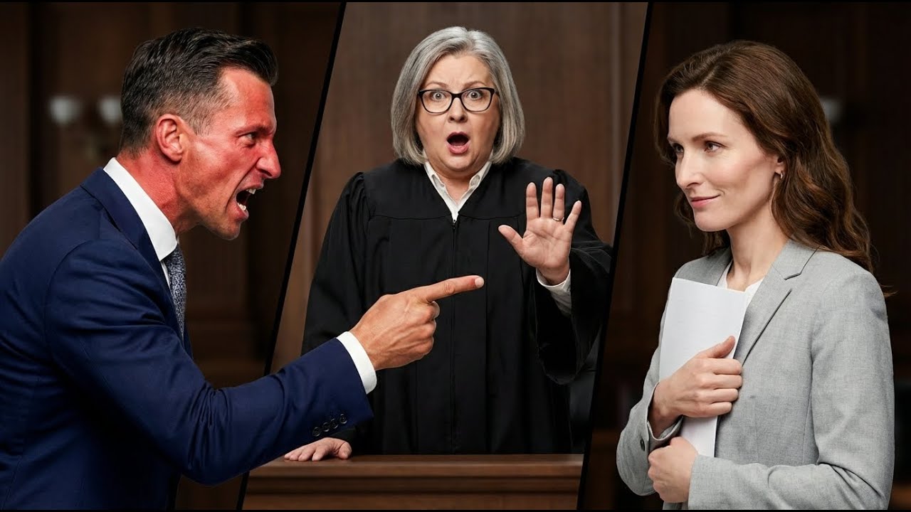 „Wyjdziesz stąd z niczym”, powiedział były mąż — „Tak ci się tylko wydaje”. Sędzia przerwał rozprawę