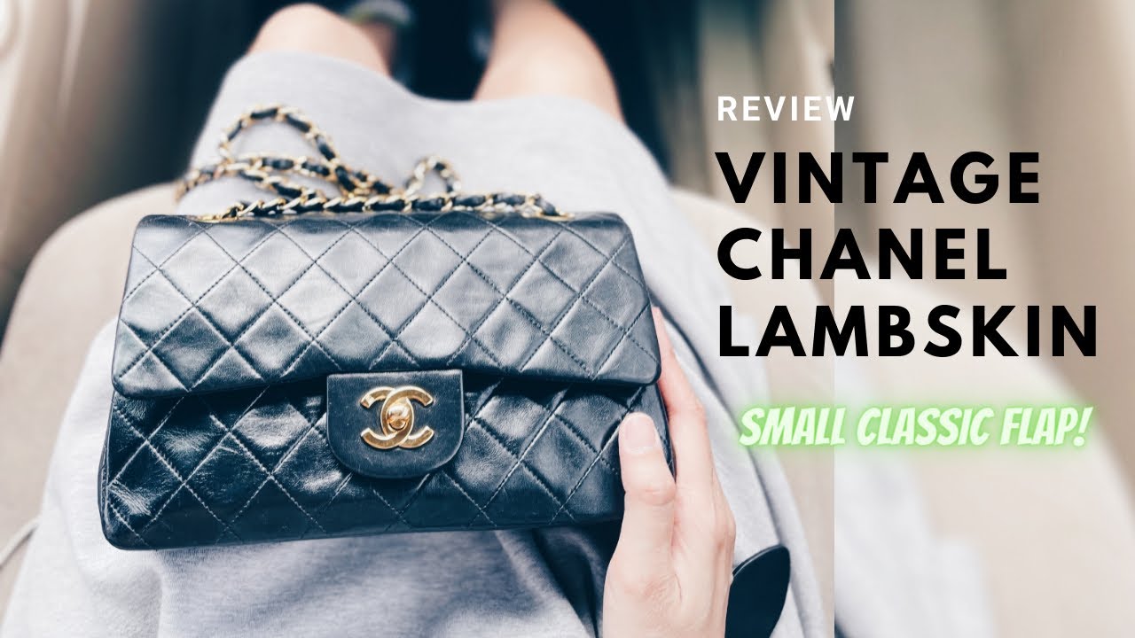 Chanel Small Classic Double Flap Bag: Review & Mod Shots | Vintage |  AlexaStyleBook - YouTube