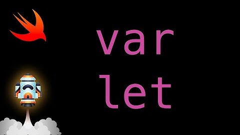 Swift Basics - Variables and Constants
