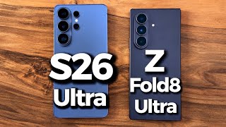 Samsung Galaxy Z Fold8 Ultra vs Samsung Galaxy S26 Ultra
