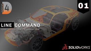 Line command on Solidworks | Tutorial 01 | Urdu/English
