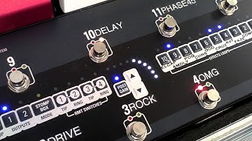 TheGigRig G2 Stomp Box Mode Demo with LazyJ J20 and AnalogMan