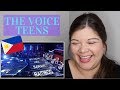 THE VOICE TEENS PH 2020 | The Blind Audition | 4 Chair Turner (Reaction)