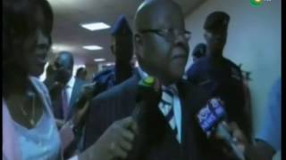 Speaker Of Parliament Says Work Will Still Continue In Spite Of Roof Partly Ripped Off