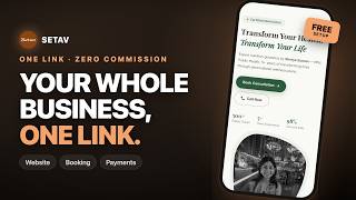 Setav: Run Your Entire Service Business From One Link