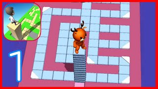 Stacky Dash - Gameplay Walkthrough Part 1 - All Levels 1-20 (Android,iOS)