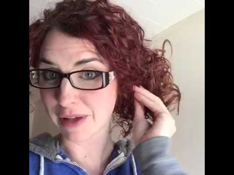 Curly Hair Easy Side Bun Tutorial Youtube