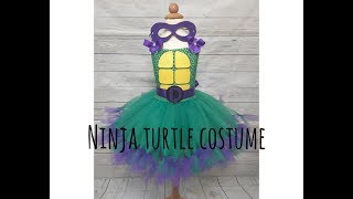 Ninja Turtle Tutu Costume DIY