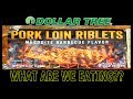 Dollar Tree ONE DOLLAR BBQ Pork Ribs!! - WHAT ARE WE EATING?? - The Wolfe Pit