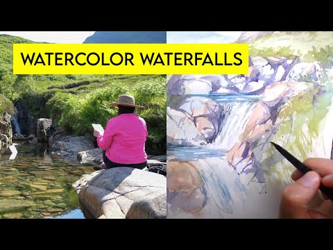 Adding WHITE GOUACHE to WATERCOLOR (and comparing 5 BRANDS of white gouache)  