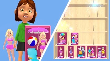 Doll Designer 👩‍🎨🖌🧸 All Levels gameplay Android IOS, game, Kids Wow Gaming