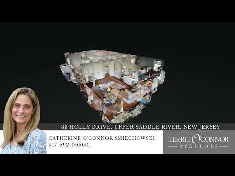 33 Holly Drive, Upper Saddle River, NJ home video tour