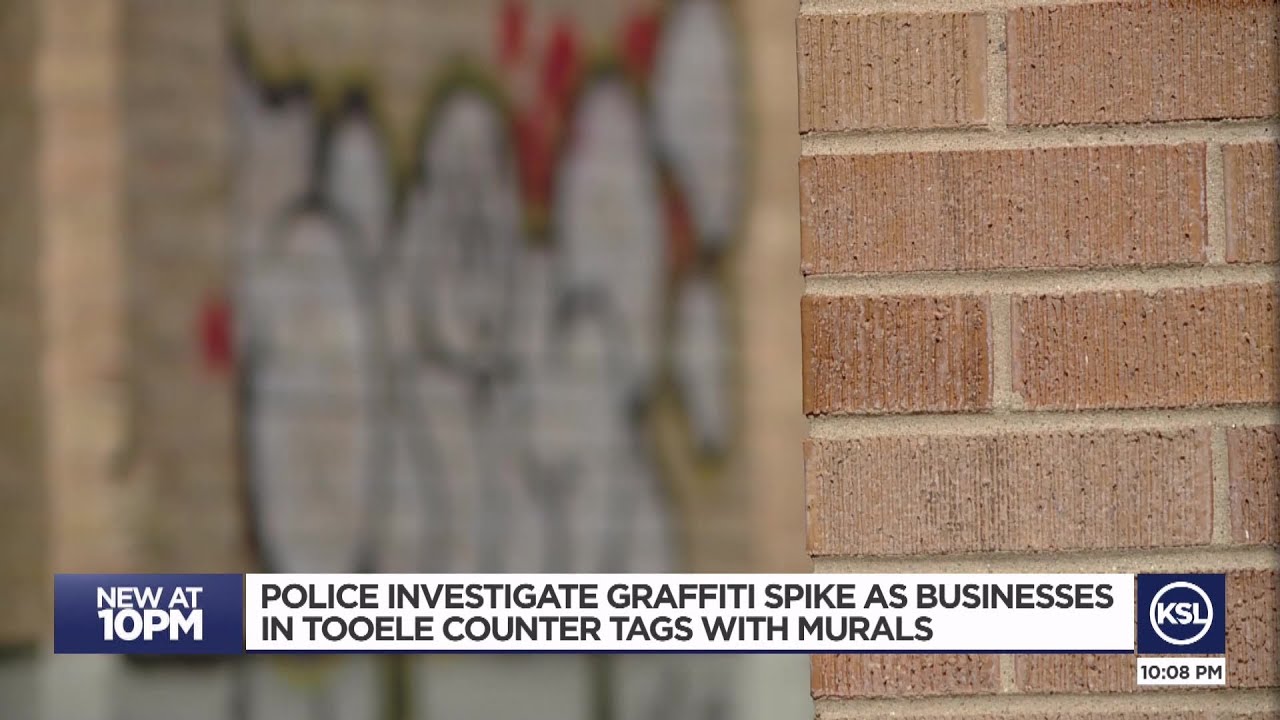 Tooele businesses combat spike in graffiti with murals YouTube