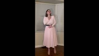 Emily Mae Nelson Sings Laurie's Song from The Tender Land by Aaron Copland