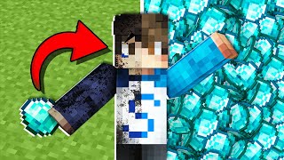 ¡Minecraft PERO tengo 1 BILLON de DIAMANTES! 😲💰 SPARTA356 MINECRAFT PERO