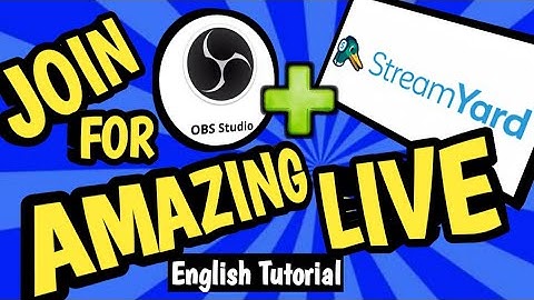 How To Connect OBS & Stream Yards for Doing Amazing Live Stream. Tutorial in English