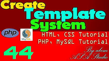 Create Template System, 44, Article Position and Z Index, PHP, MySQL, CSS Tutorial Series