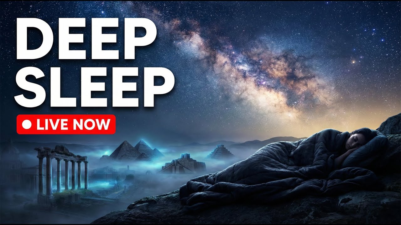 🔴 Deep Sleep Radio 24/7: Ancient History & Mythology Stories for Insomnia