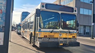 Riding the full MBTA route 4 to Design Center via South Station