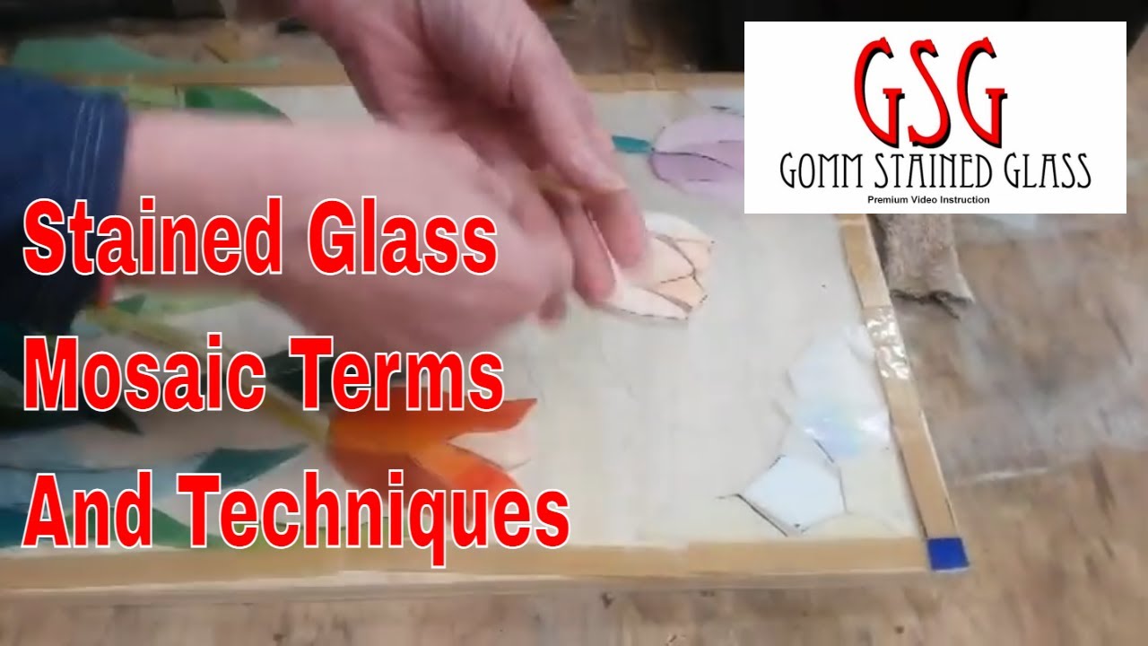 Stained Glass Mosaic Terms And Techniques V310 YouTube