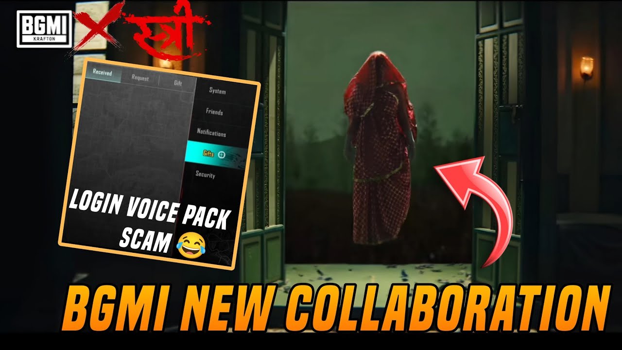 BGMI × Stree Movie New Collaboration 😱 Free Voice Pack Login Event Scam Exposed | BGMI Latest News
