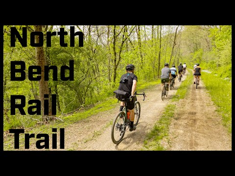 Cycling the North Bend Rail Trail in West Virginia | Bike Camping Trip | Gravel Biking Path