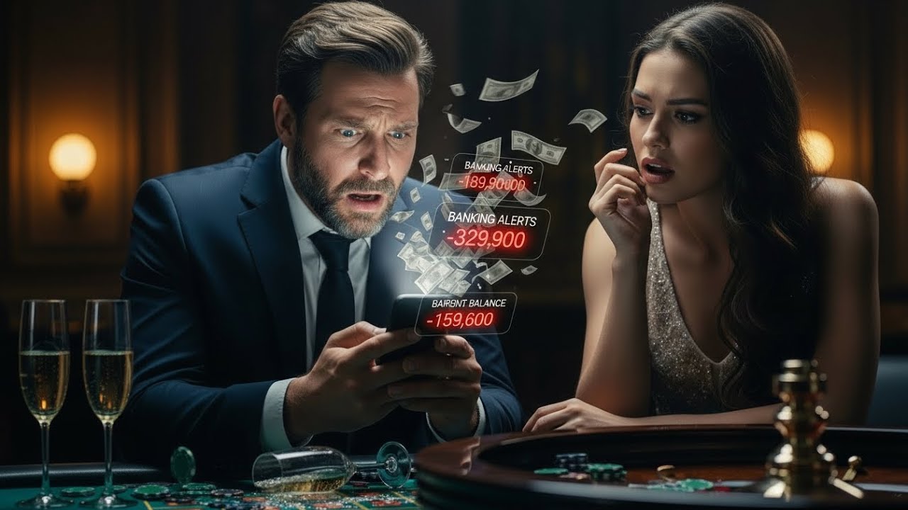 Millonario Estaba En Un Casino Con Su Amante — Cuando Vio a su Esposa Vaciando sus Cuentas Bancarias