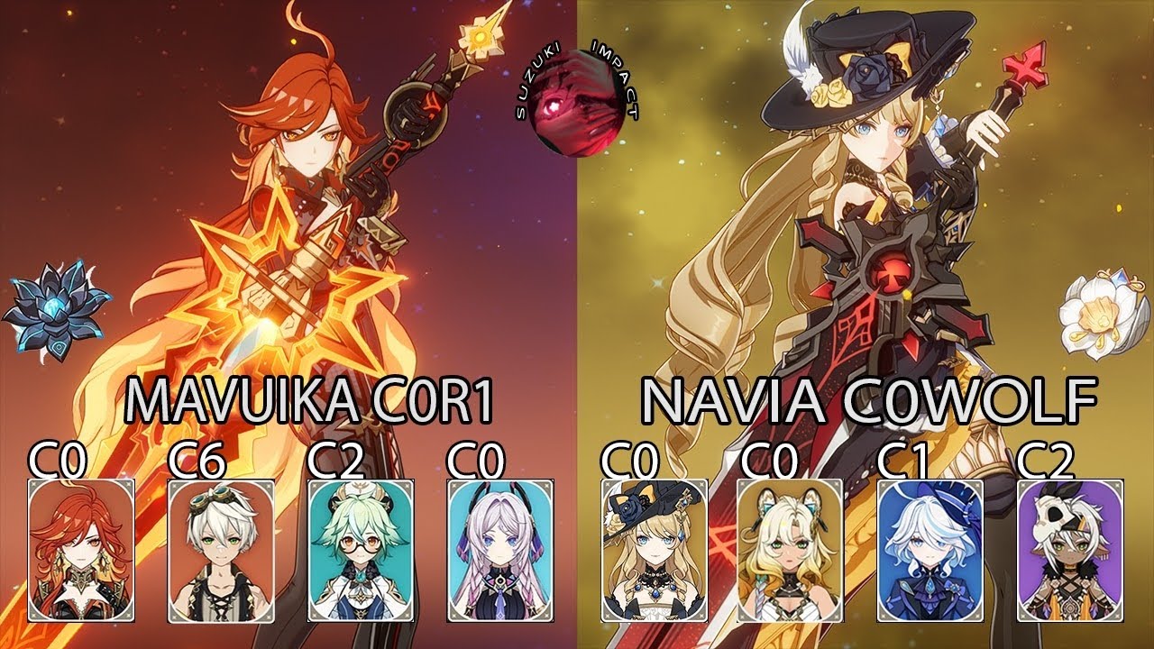 New Mavuika Team (Bennett + Sucrose + Citlali) ⚔️ Spiral Abyss 💥