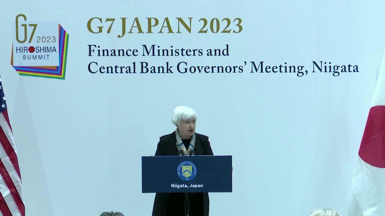 Press Conference | Secretary Janet Yellen at G7 Finance Ministers & Central Bank Governors Meeting