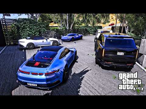 Let’s Go to Work! 🌧️ Busy Rainy Day Patrol in GTA 5 Mods